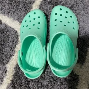 Mint Crocs